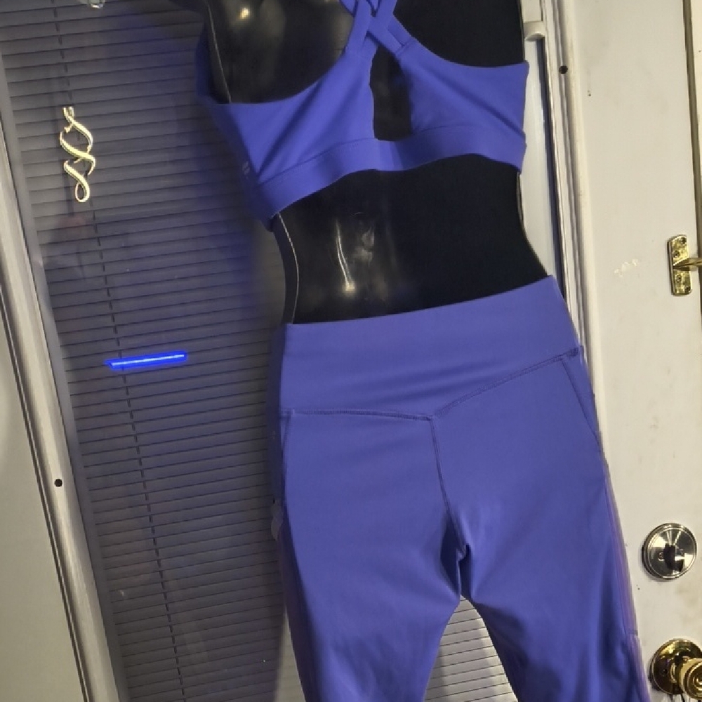 Purple Two-Piece Activewear Set By Fabletics (M) - Picture 14 of 15